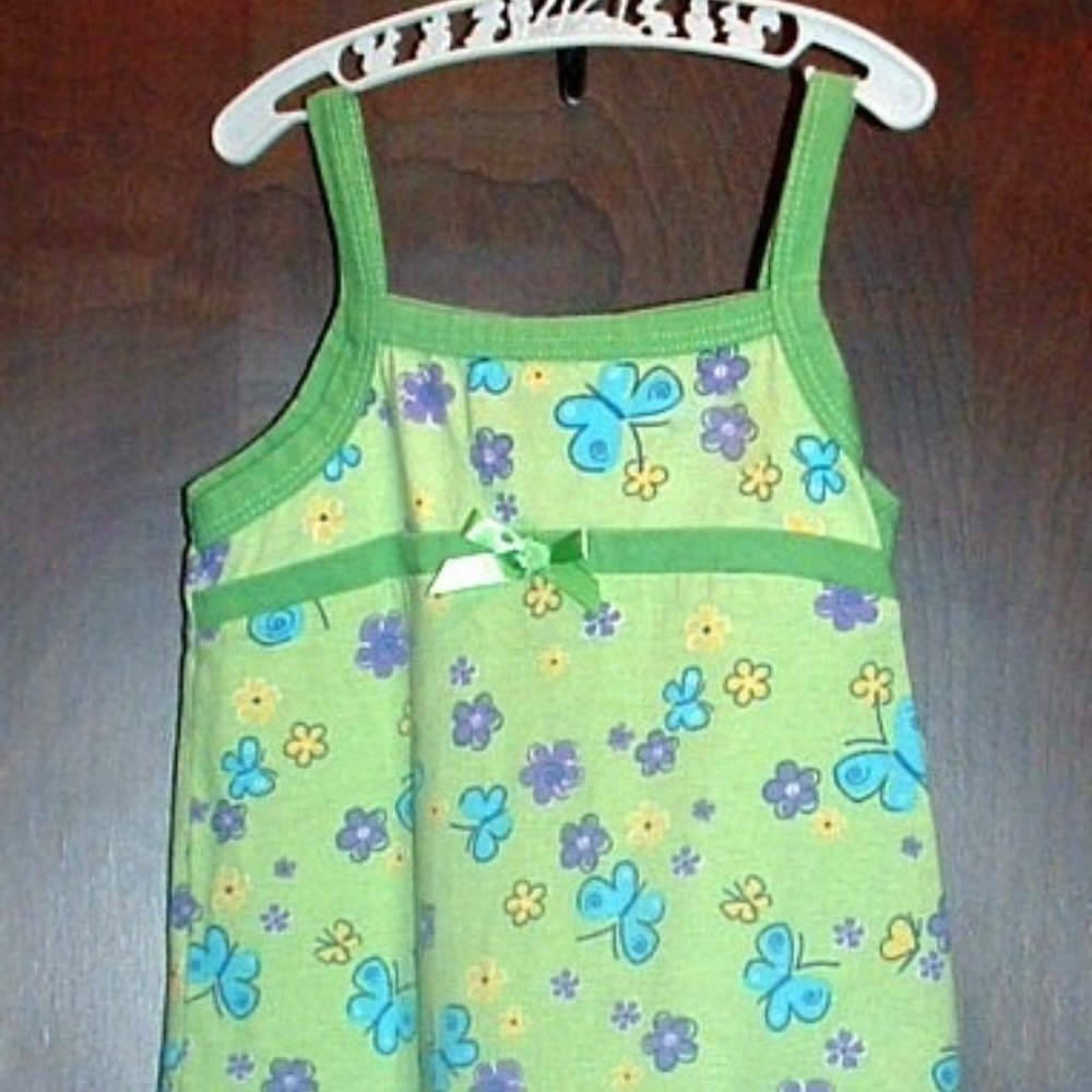 Simply Basic - Toddler's Tank Top Tee-Shirt Dress